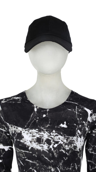 Norma Kamali Long Bill Python Snake Print Cap Norma Kamali | Accessories | Norma Kamali Long Bill Python  main image 2