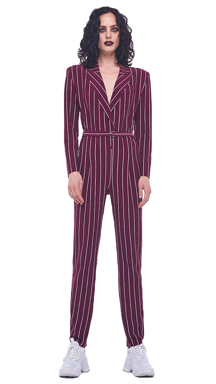 SINGLE BREASTED JUMPSUIT #1