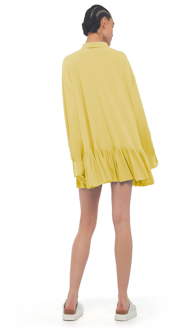 OVERSIZED BF RUFFLE NK SHIRT #3