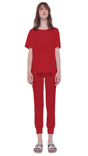 SHORT SLEEVE BOXY TOP #1 Thumbnail