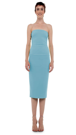STRAPLESS DRESS TO KNEE #1 Thumbnail