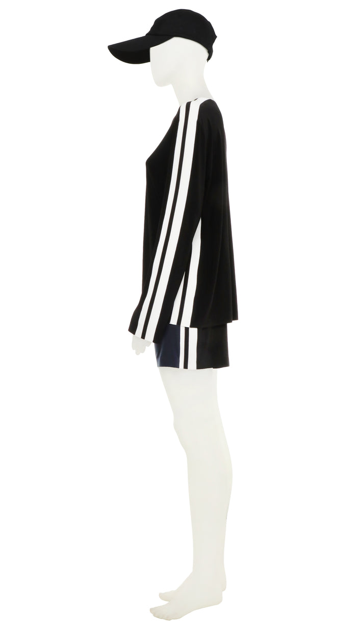 SIDE STRIPE BF CREW TOP #3