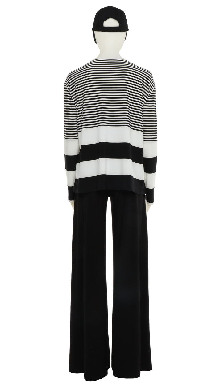SPLICED SHORT BF CREW TOP #3