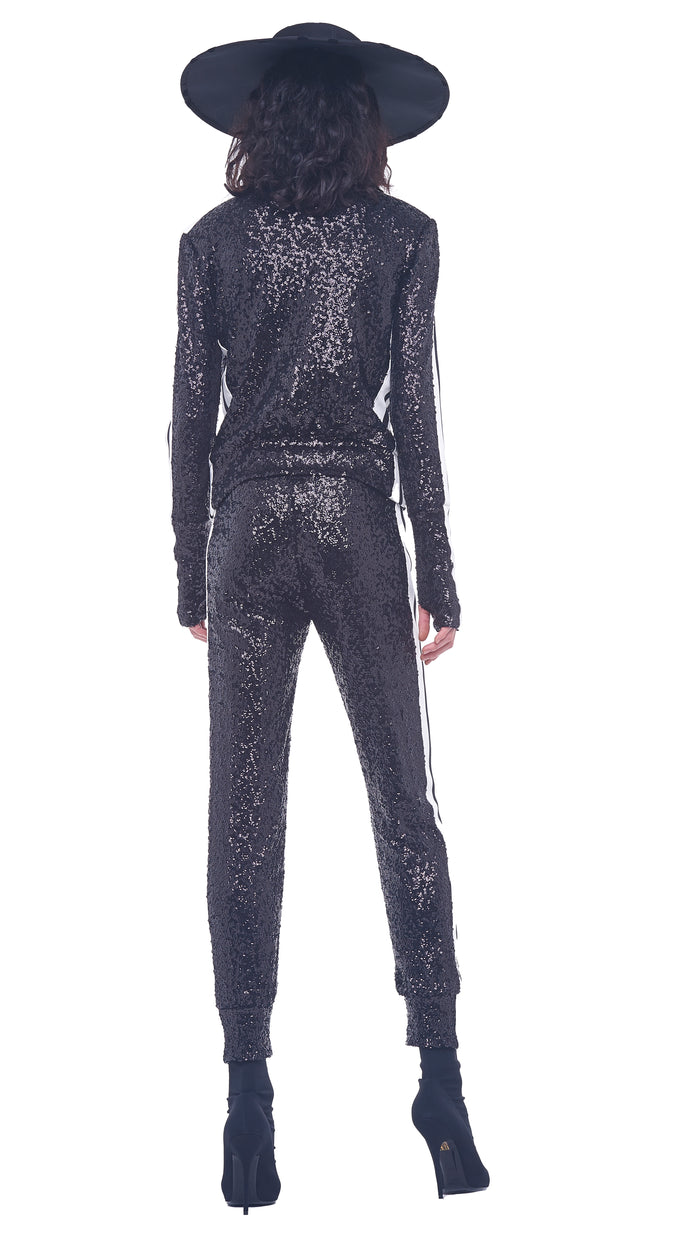 SEQUIN SIDE STRIPE JACKET #3