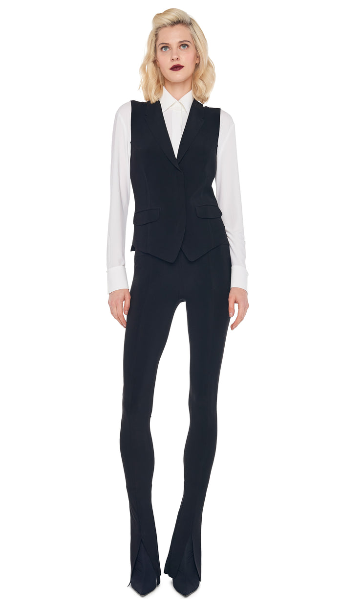 SPAT LEGGING with VEST WITH LAPEL #1