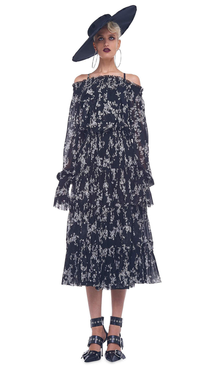 THREE TIER PEASANT DRESS #1