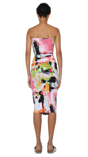 STRAPLESS DRESS TO KNEE #3 Thumbnail
