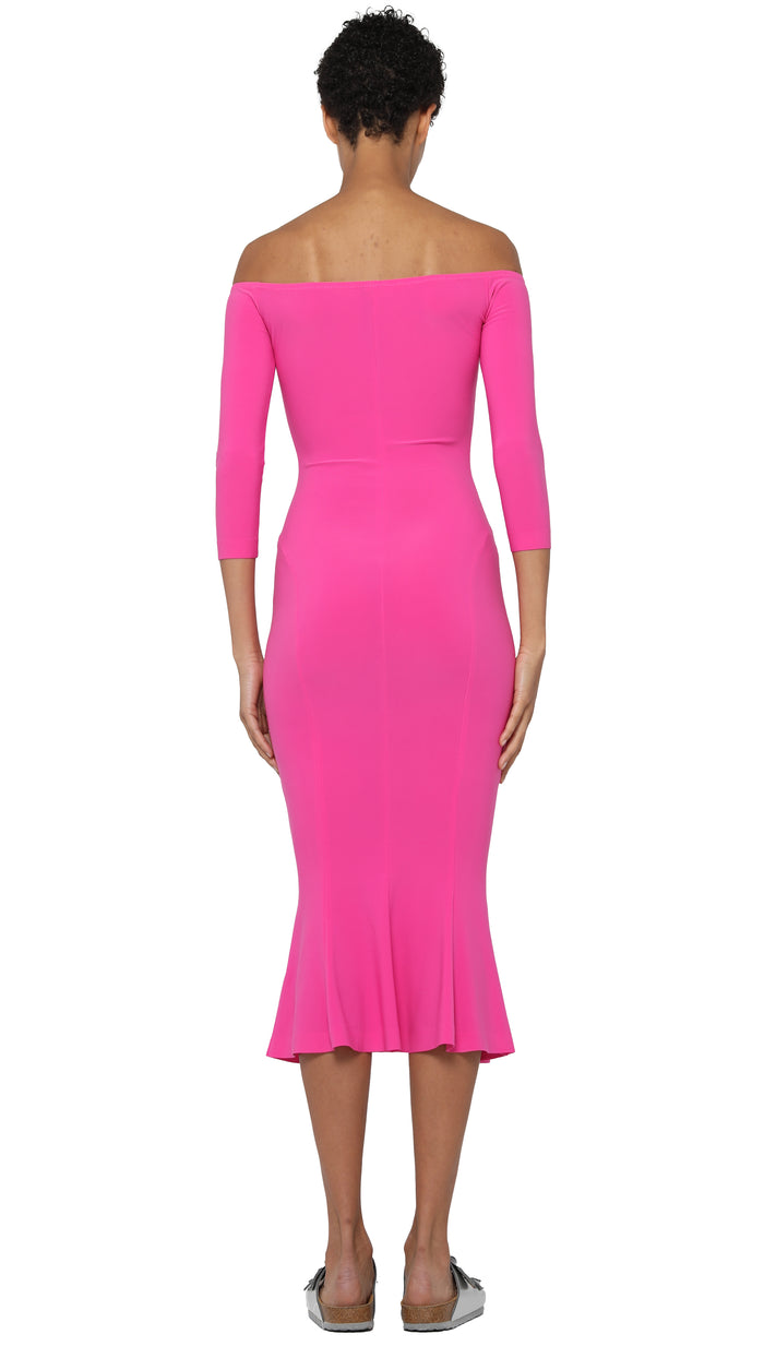 OFF SHOULDER FISHTAIL DRESS #3