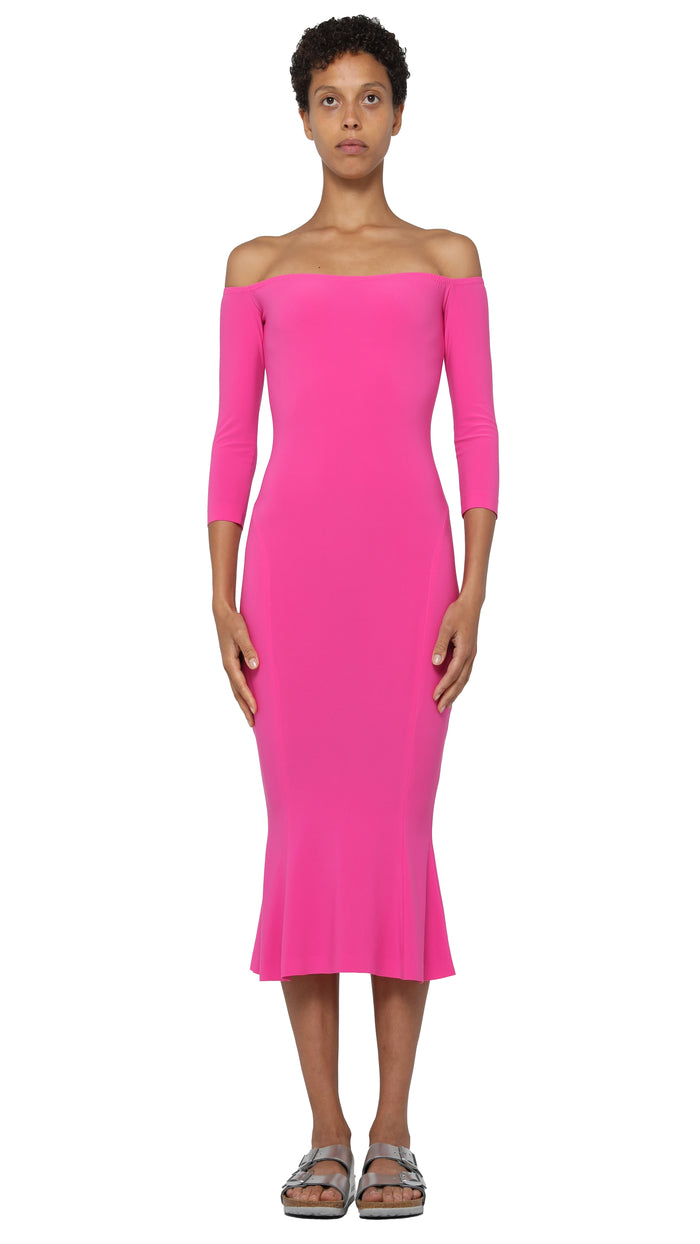 OFF SHOULDER FISHTAIL DRESS #1