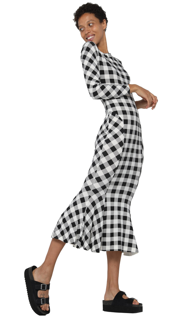CREW FISHTAIL DRESS #4