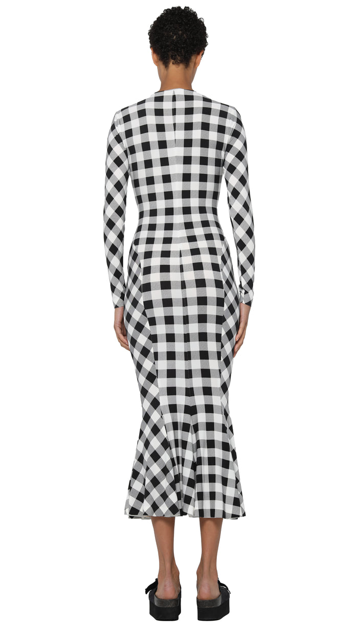 CREW FISHTAIL DRESS #3