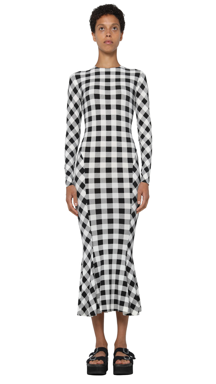 CREW FISHTAIL DRESS #1
