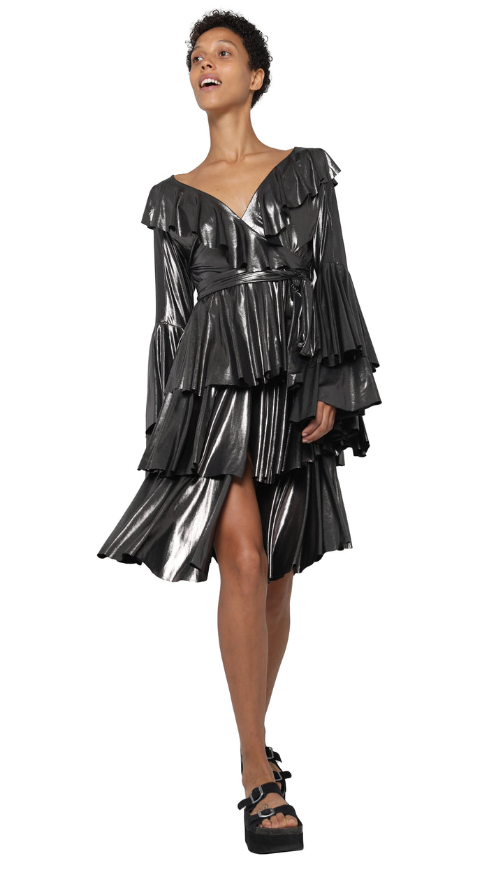 EMPIRE RUFFLE DRESS #4