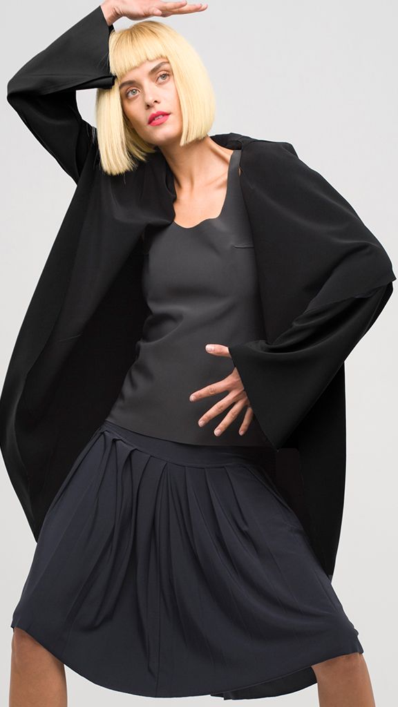 SHAWL COLLAR COAT BONDED - 1 #1